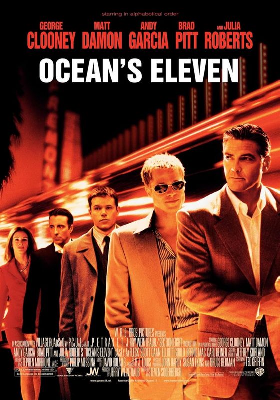 Ocean’s Eleven                11 คนเหนือเมฆปล้นลอกคราบเมือง                2001