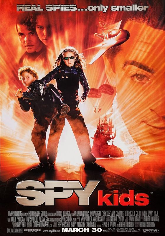 Spy Kids                พยัคฆ์จิ๋วไฮเทคผ่าโลก                2001