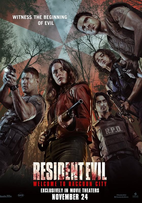 Resident Evil: Welcome to Raccoon City                ผีชีวะ: ปฐมบทแห่งเมืองผีดิบ                2021