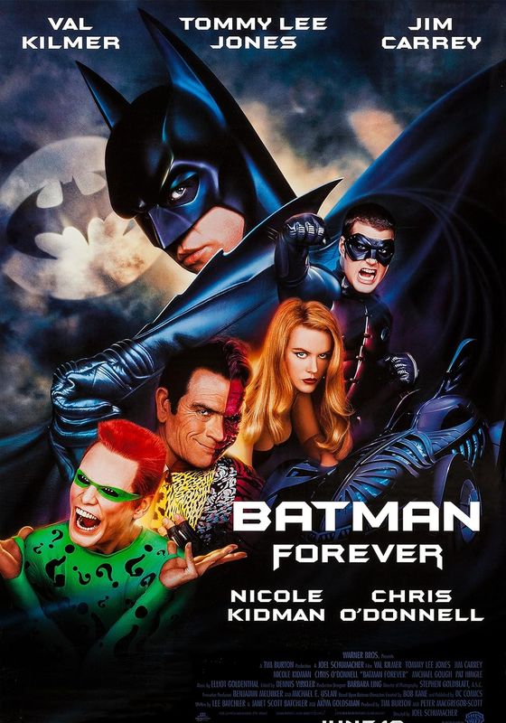 Batman Forever                แบทแมน ฟอร์เอฟเวอร์ ศึกจอมโจรอมตะ ภาค 3                1995