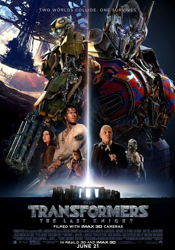 Transformers 5: THE LAST KNIGHT                อัศวินรุ่นสุดท้าย                2017