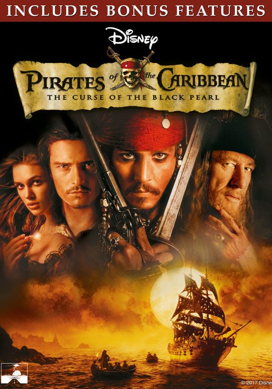 Pirates of the caribbean 1: The Curse of the Black Pearl                คืนชีพกองทัพโจรสลัดสยองโลก                2003