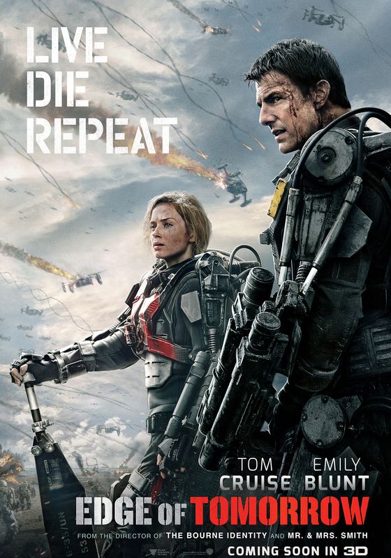 Edge of Tomorrow                ซูเปอร์นักรบดับทัพอสูร                2014